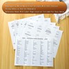 CZSZYGHBAO 5 Pack Glass Jars with Bamboo Airtight Lids -