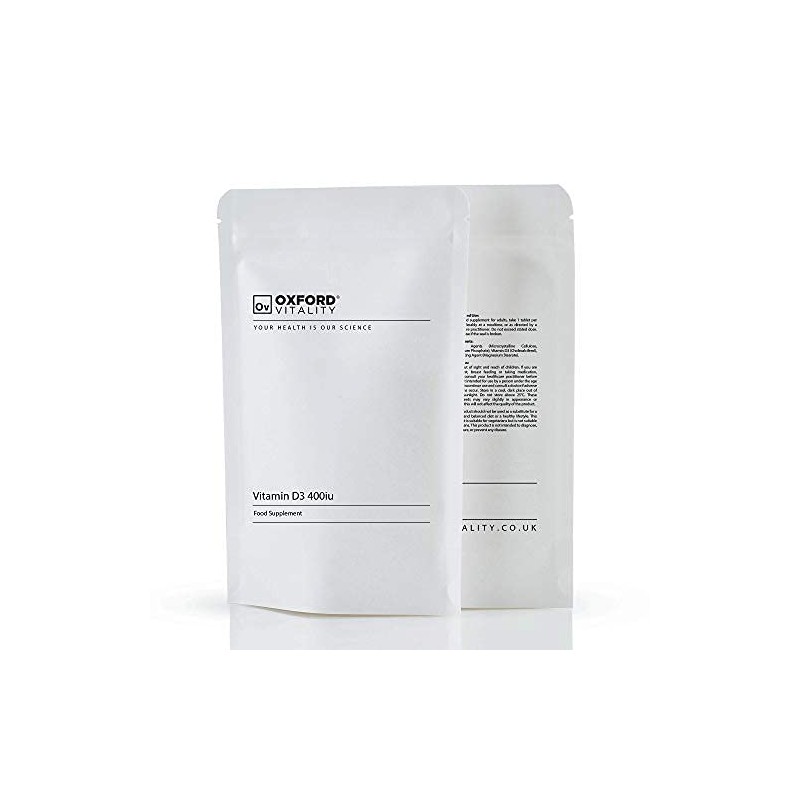 Vitamin D3 Tablets | 400 iu Supplement for Immune &