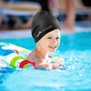 CACASO 2 Pack Kids Extra Large Swim Cap for Long