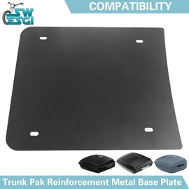 SWESGI Tour Pack Base Plate for Harley Inner Metal Steel Base Plate for Touring Razor Chopped Tour Pak 2014-2024 (Base Plate)