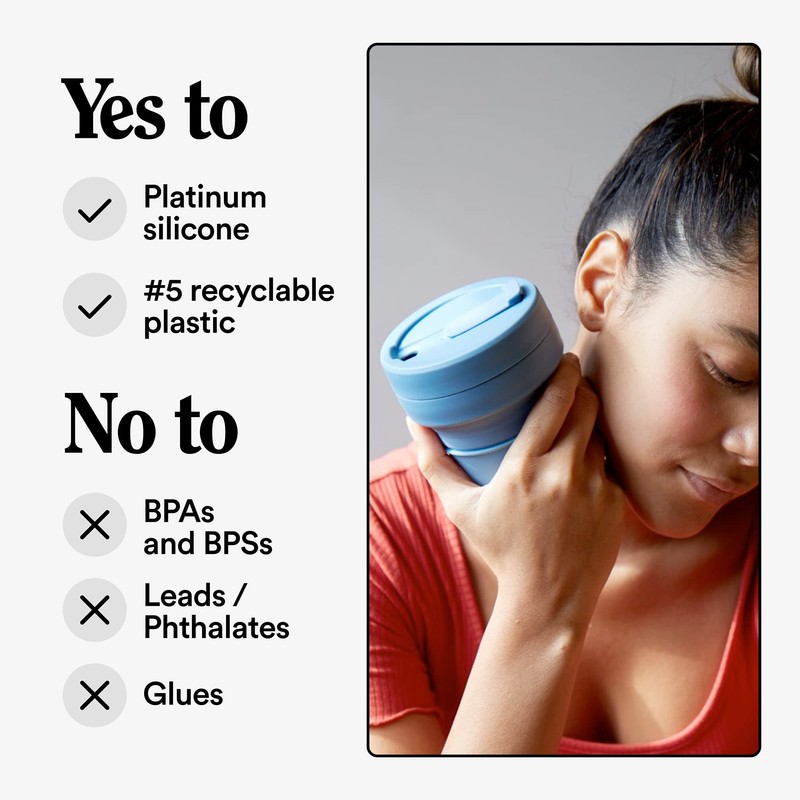 マインドアート ストージョ 折りたたみ タンブラー BIGGIE 355ml インク径90xH127mm 04001106