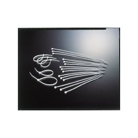 TRUSCO(トラスコ) ケーブルタイ幅3.6mm×150mm最大結束φ39標準型 100本 TRCV150