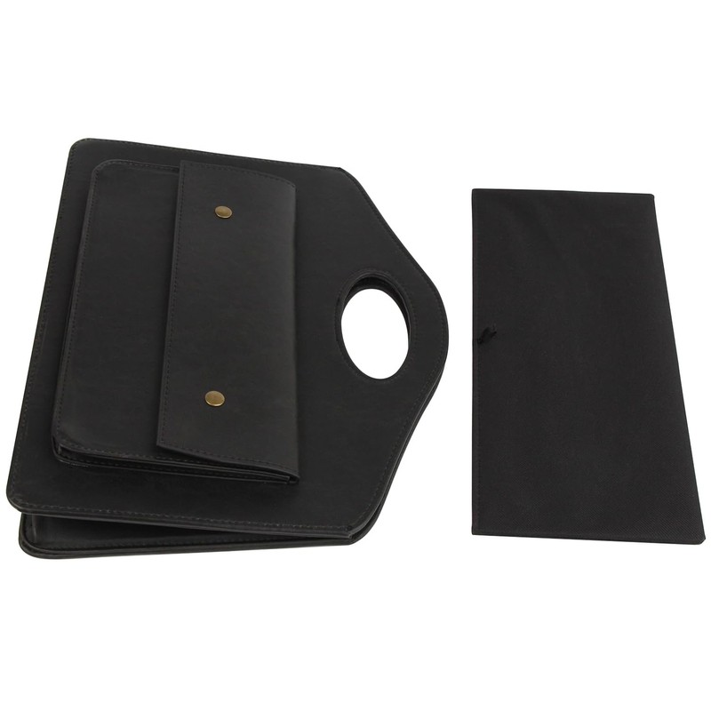 HofferRuffer Magazine Basket Holder, Foldable Magazine Rack, Document File Holder