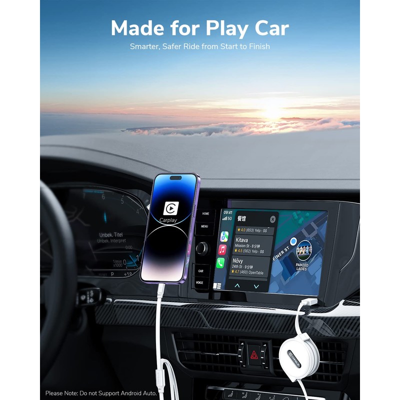 Cable de carga retráctil 3 en 1, cable de carga