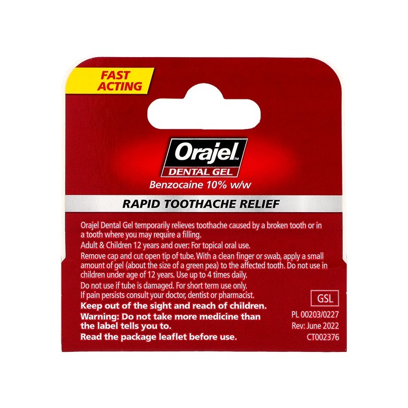 Orajel Dental Gel