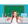 Science Lab Backdrop Cartoon Chemistry Laboratory Classroom Photography Background Lab