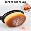 12 Craft Blending Brushes, Paint Applicator Brushes, Ink Blending Brushes,