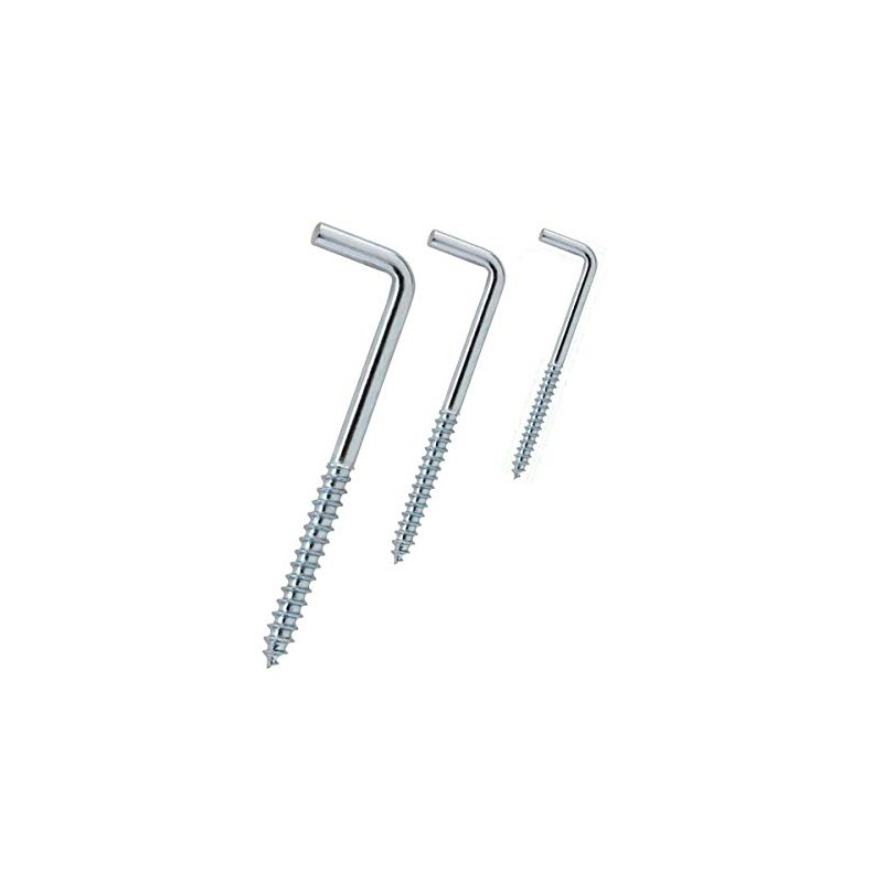 Hook Screws Angle Screws L Hooks Galvanised Steel Stable Screw