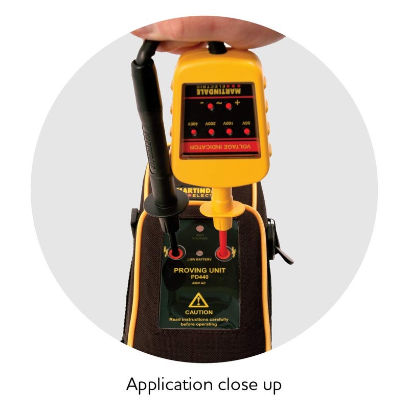 Martindale VI13800 Safety Voltage Indicator, Yellow