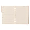 Efficiency Bindex System Notebook Refill 6-Hole 2026 A5 Weekly Left