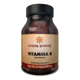 Essencial Nutrition Vitamina K Ayuda Salud Cardiovascular 30                                                                                          