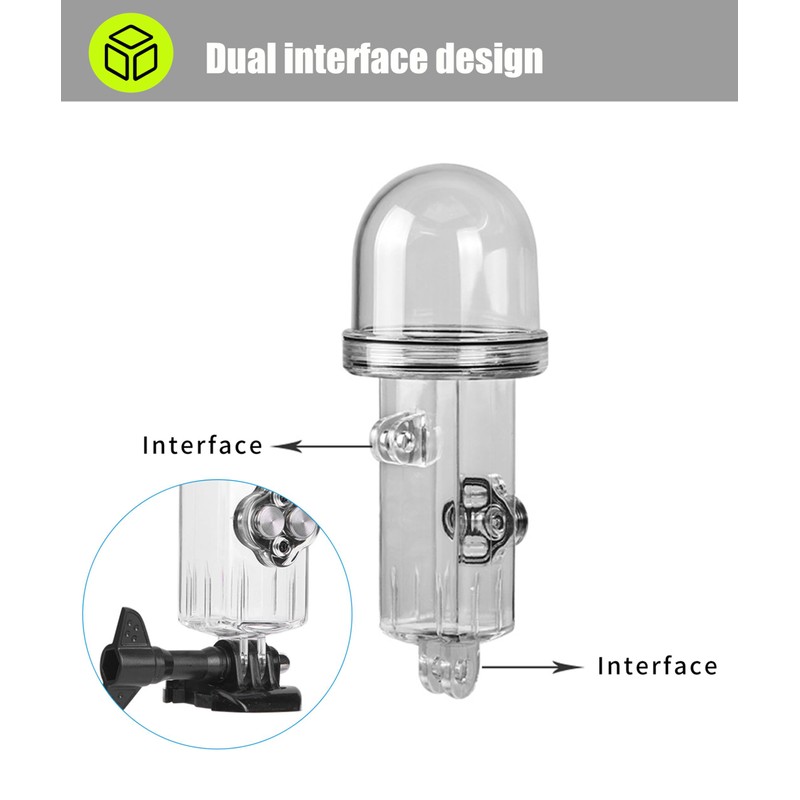 60M Waterproof Case for Osmo Pocket, 60M/196.8Ft Underwater Protective Shell
