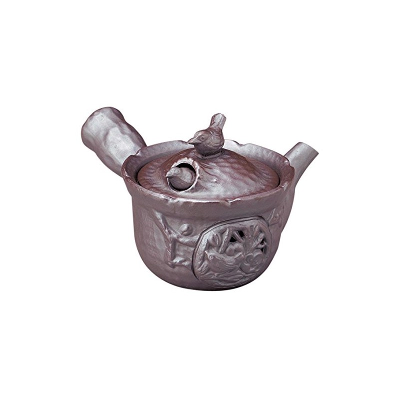 Banko Yaki, Ceramic, Teapot, Size 1, Bird, Popping Out Bird