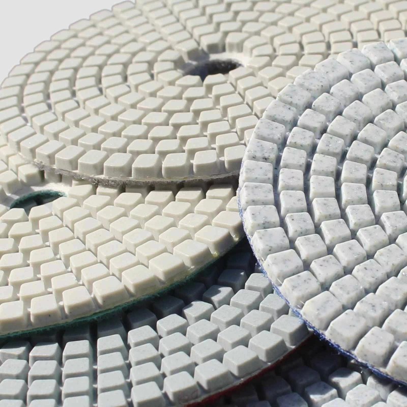 Roxx Tools 5" 125mm DIAMOND POLISHING PAD 8 PCS Granite