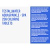 Testallwater - AquaSPArkle Spa Chlorine Tablets 20g | Enhanced Chlorine