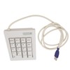 Mechanical Numpad Wired 18 Keys Linear Action Switch ABS Plug