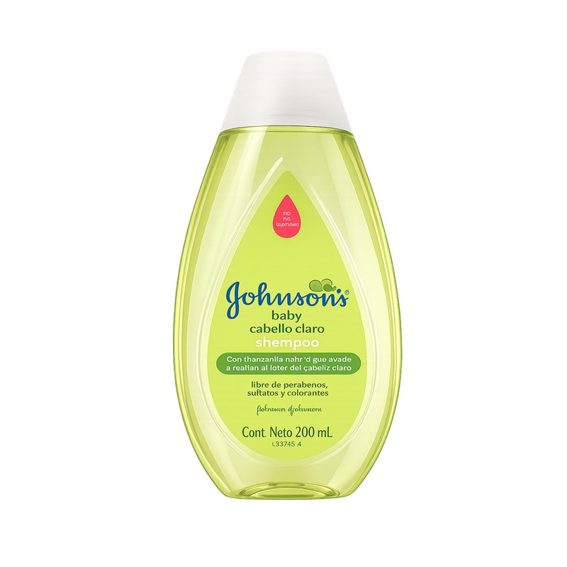 Shampoo Johnson’s Baby, Cabello Claro 200 ml