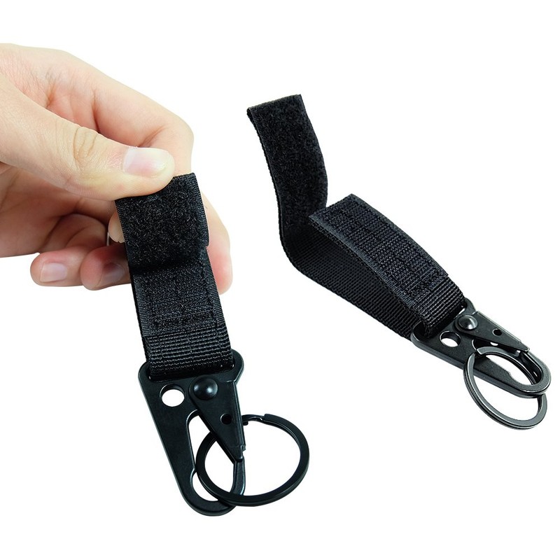 FAIRWIN Tactical Gear Clip, Nylon Key Ring Holder or Tactical