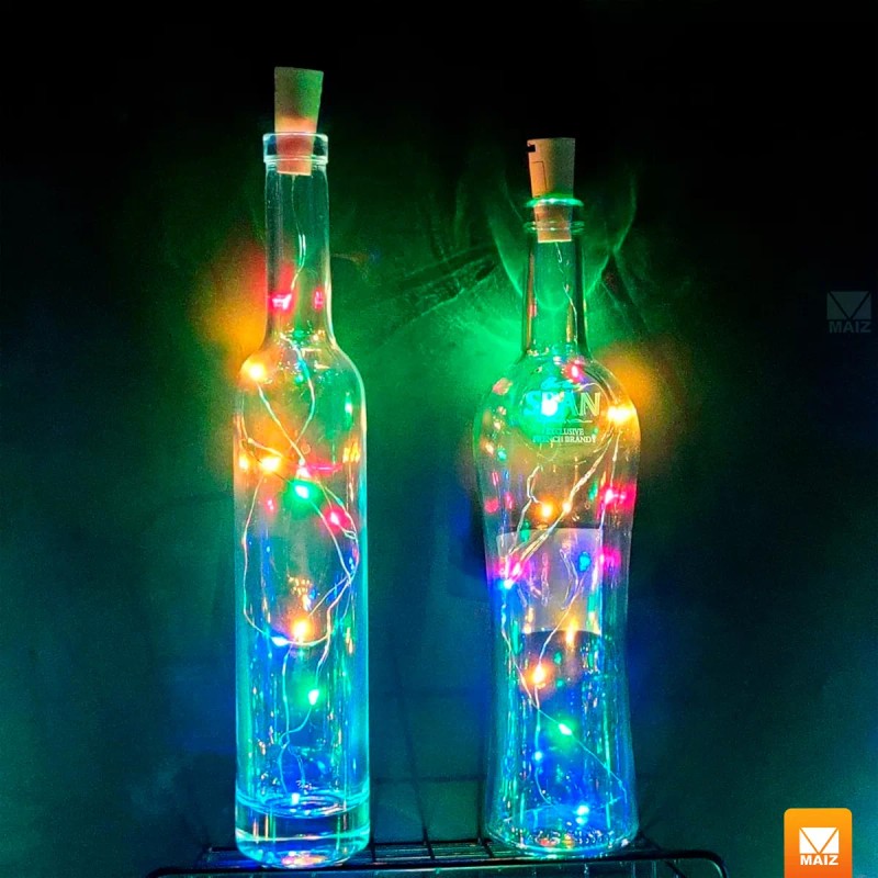 Maíz Serie Luces Led Rgb Alambre Decorativas Dormitorio