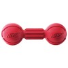 Nerf Dog Barbell Chew Toy, 7.5-Inch, Red
