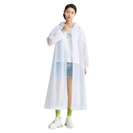 RWZB Non-Disposable Raincoat, Eco-friendly EVA Material, Waterproof, Windproof, Heavy Rain, Rainy Season, Bicycle, Commuting to Work or School, Biking, Fishing, Mountain Climbing, Hiking, Water
