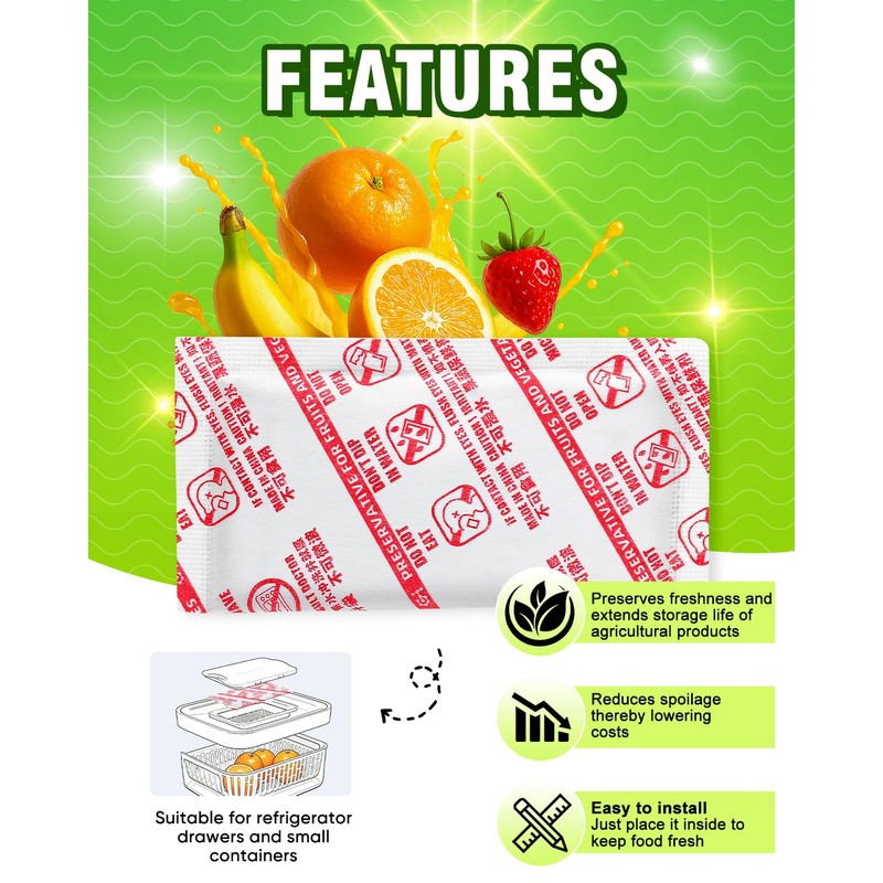 PROKITCHEN 16 Pack Ethylene Gas Absorber Refills Fit for OXO