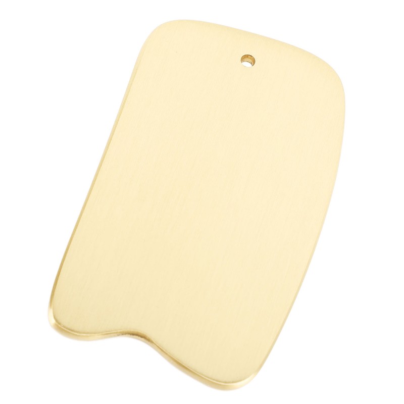 Skin Gua Sha Massage Plate Copper High Conductivity Body Skin