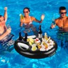 Yosoo Health Gear Pool Drink Float, Inflatable Floating Drink Holder