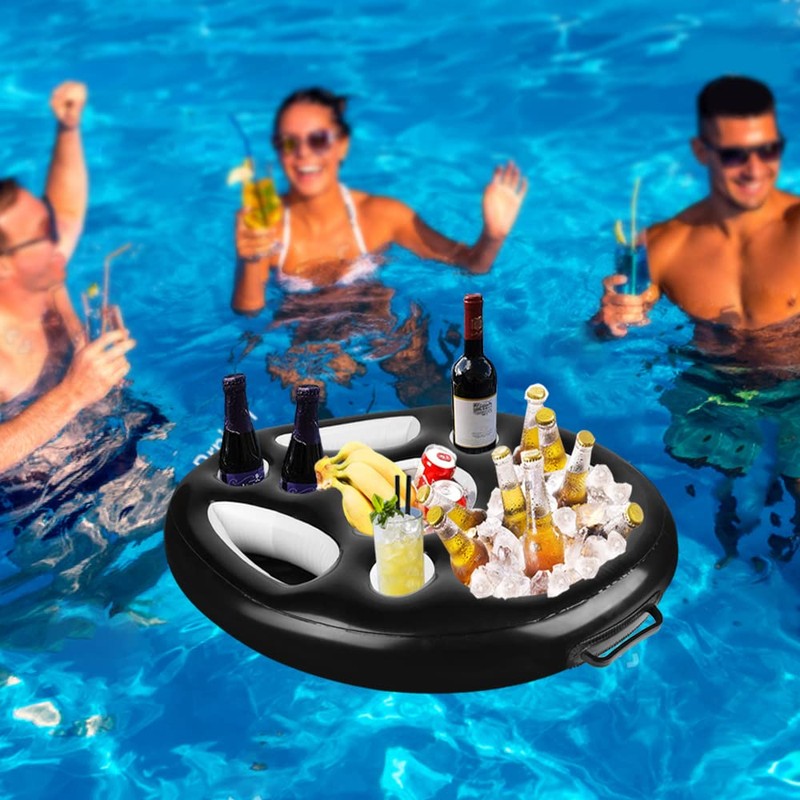 Yosoo Health Gear Pool Drink Float, Inflatable Floating Drink Holder