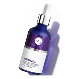 MIST JEWEL Serum Facial Retinol (Vit A), Ácido hialurónico, Vitamina C, Vit E, B5, hidratante y reparador | Suero para hombres y mujeres Anti manchas 