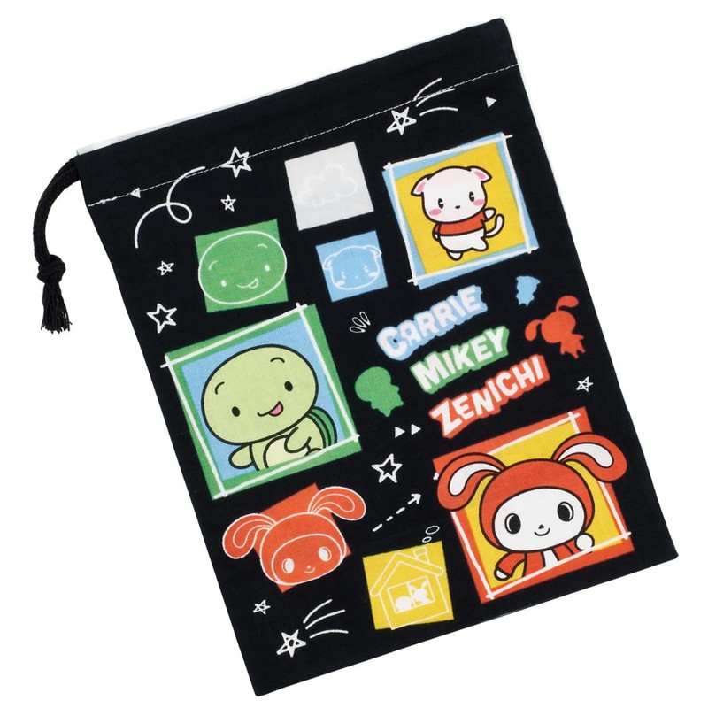 Skater KB63-A Lunch Box, Cup Bag, Maizen Sisters