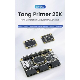 youyeetoo Sipeed Tang Primer 25K Dock FPGA Development Board MCU, RISCV, Modularisation, Gowin GW5A, PMOD SDRAM, 23K LUT4, MIPI 2.5Gbps (25K Basic Package)