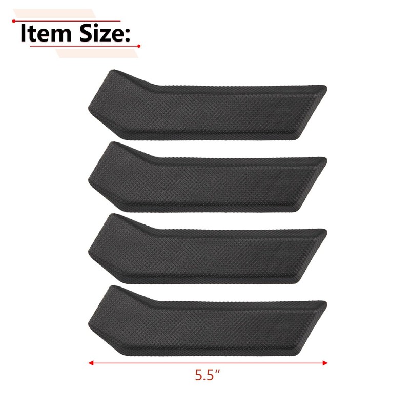 RLB-HILON 4PCS Driver Side Running Board Step Pad Grip Cover