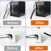 Spiral Cable Wrap -20 Ft 1/2" Cable Management Sleeve Organizer