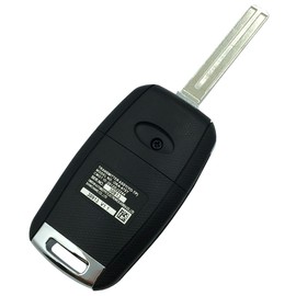 Replacement Key Fob Shell Case for Kia Soul Sorento Sportage Rio Forte Optima Carens Picanto 4 Buttons Keyless Entry Remote Car Key Fob Cover Casing with Uncut Blade Blank