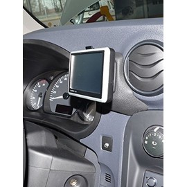 KUDA 291900 Holder Real Leather Black for Mercedes Citan from 11/2012