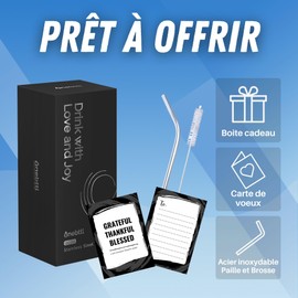 Cadeaux Papa Tasse à Café de Voyage Gobelet 590ml/20oz, Fête des Pères, Cadeaux d'anniversaire de Fille/Fils Pour Papa à Noël, Tasse Isolée en Acier Inoxydable - Importante