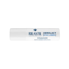 Rilastil Xerolact Lip Balm, Nourishing and Protective, with Shea Butter, Long-Lasting Protection, 4.8 ml