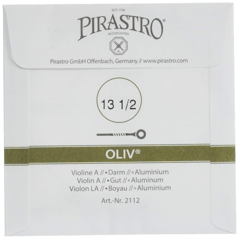 PIRASTRO オリーブ 4/4 (M) A #2112 Vn弦 パッケージ