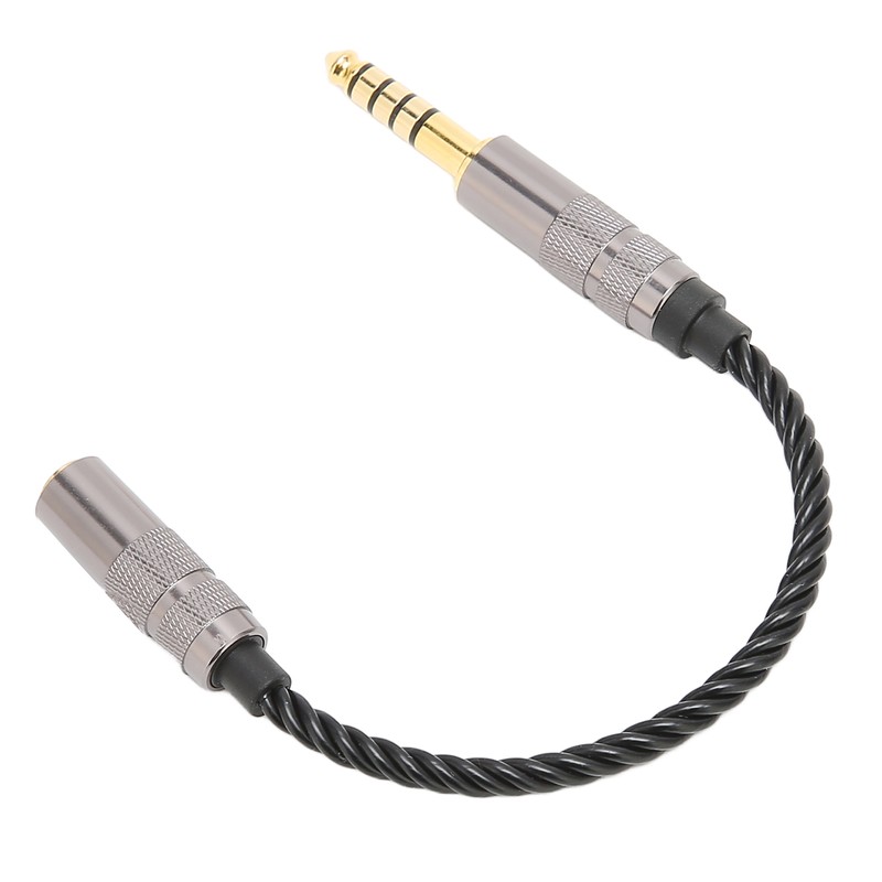 Headphone Adapter Cable Gold Plated 4.4MM Balanced Male to 3.5MM