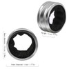 Kitwinney Stainless Steel Wine Bottle Collars, Classy Wine Collar Drip
