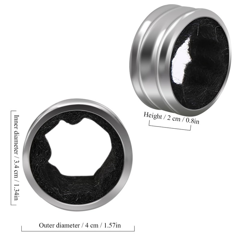 Kitwinney Stainless Steel Wine Bottle Collars, Classy Wine Collar Drip