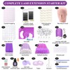 Eyelash Extension Kit for Beginners, Professional Lash Extension Supplies Set