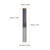 HARFINGTON Carbide Chucking Reamer 0.307"(7.8mm) Dia Straight Flute Straight Shank