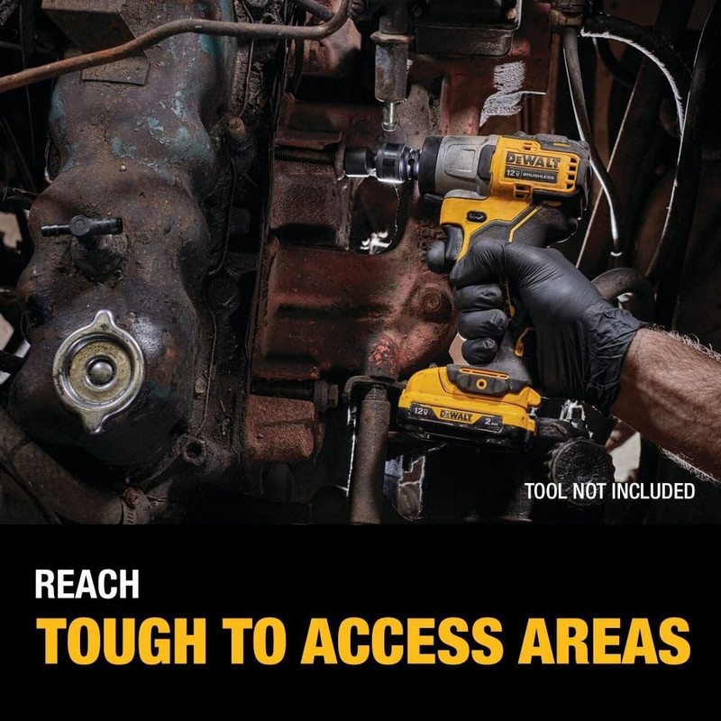 DEWALT Impact Socket Set, SAE, 3/8-Inch, 10-Piece (DW22838)