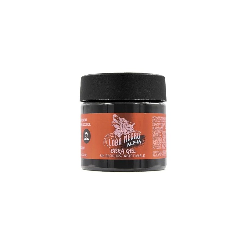 Lobo Negro Cera Gel Alpha 250g, 1 unidad, 1
