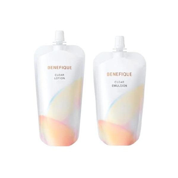 Shiseido Benefique Clear Lotion I Emulsion C Refill Set