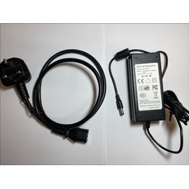 DIXIETREE Replacement 26V 2.3A AC-DC Adaptor Power Supply for Tunturi E40 Exercise Bike