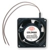 GOLDMAN SERVICE Axial High Temperature Insertable Fan Metal Universal 80