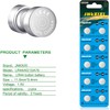 JNKXIXI 20 Pack LR44 Lr 44b l1154c AG13 SR44 Batteries